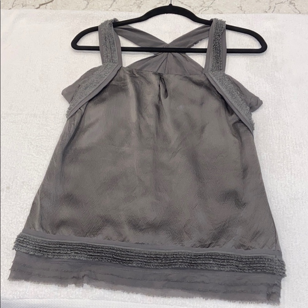 Juicy Couture 100% silk dressy blouse